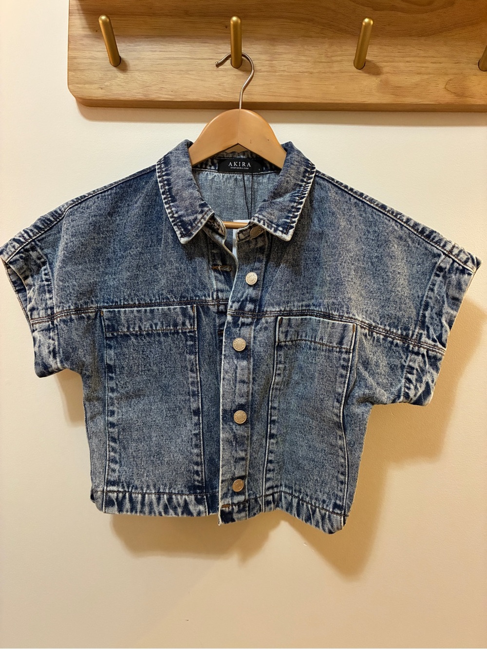 Akira Cropped Jean Jacket